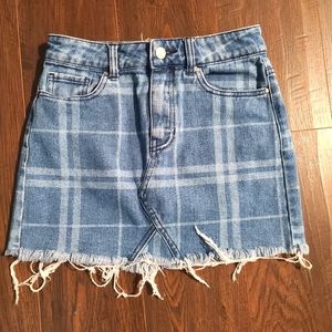 Denim skirt